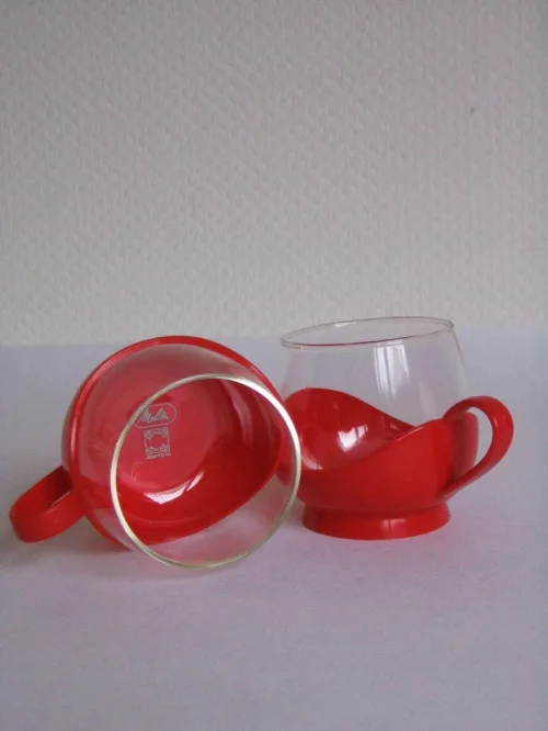 Bild 2 von 70er Melitta Teegläser-Set