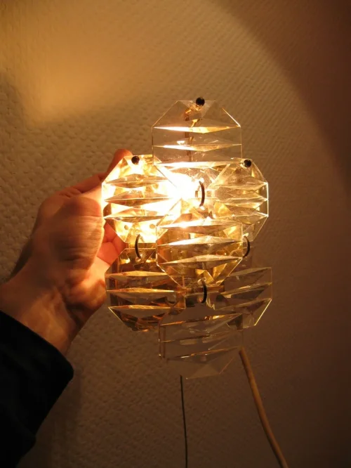 70er Wandlampe