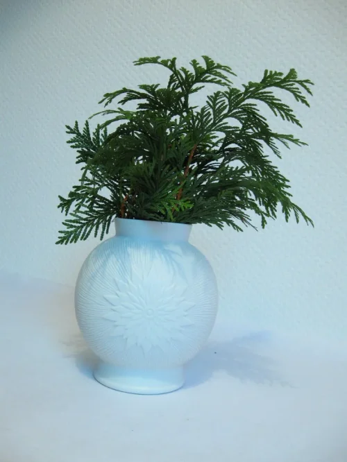 Biskuitporzellanvase