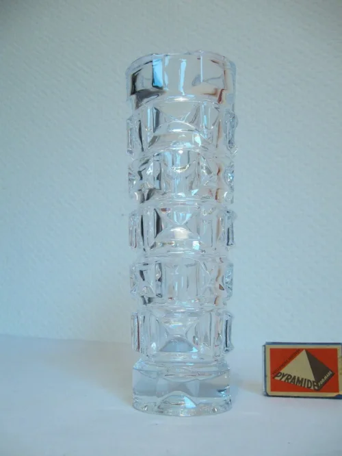 70er Glasvase