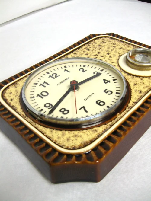 Bild 1 von 70er Küchenuhr Dugena