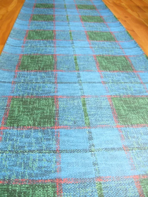Bild 2 von Tapete Karo Blau