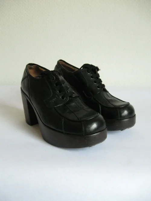 70er Plateauschuhe