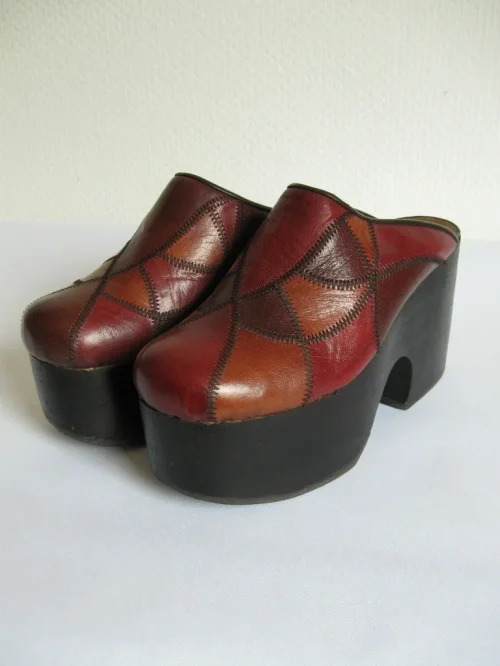70er Plateauschuhe
