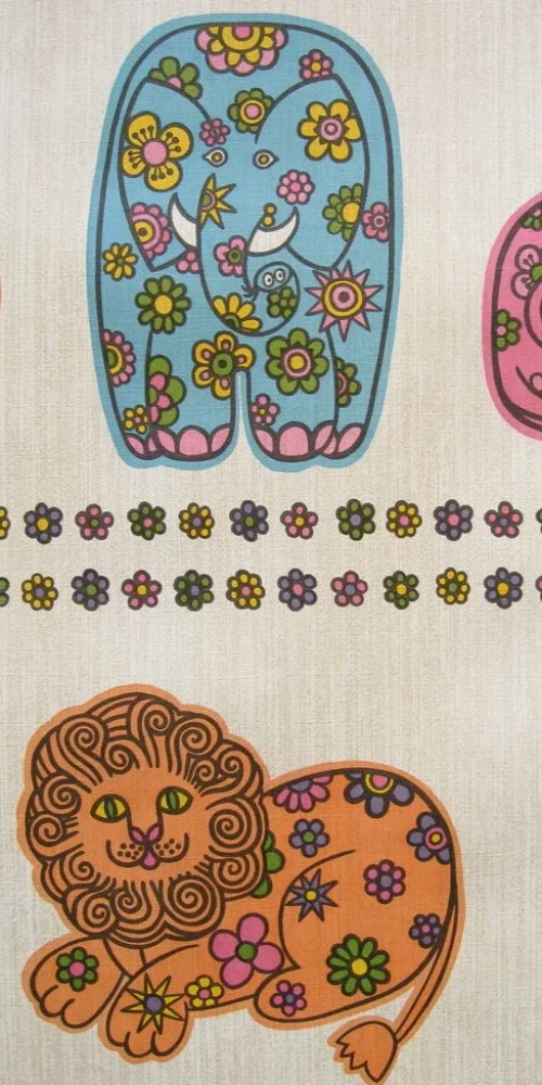 Wallpaper Hippie Animals