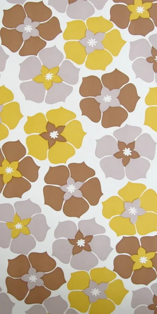 Wallpaper Falling Flowers