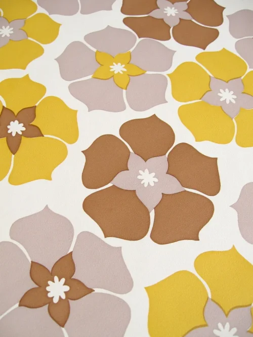 Bild 4 von Tapete Falling Flowers