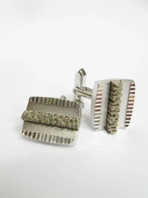 70s cuff links