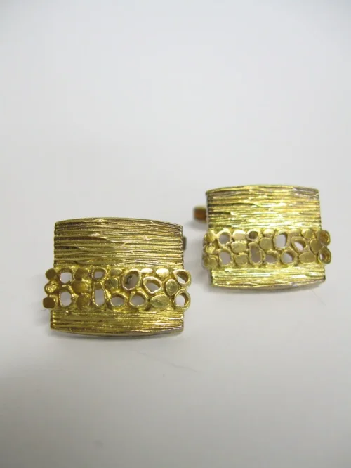 70s cuff links