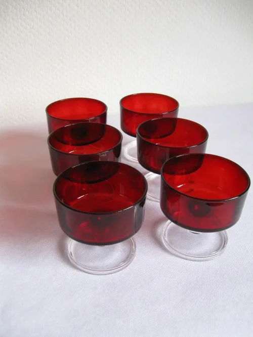 60er Sektschalen/Dessertgläser Luminarc