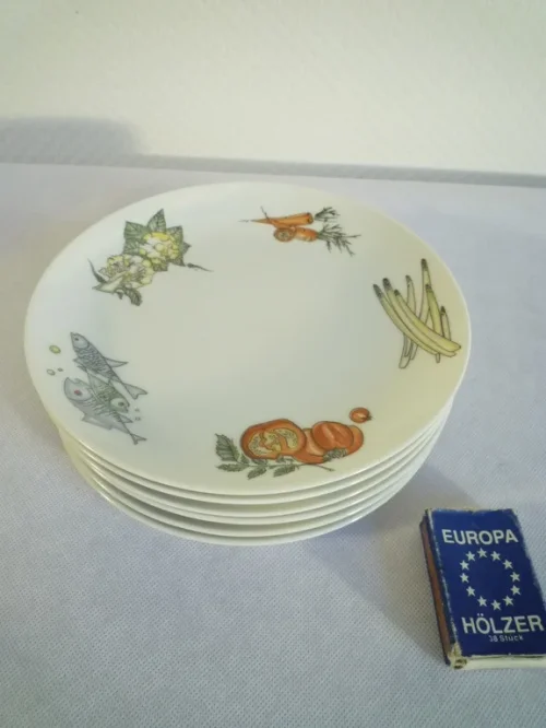 Bild 1 von 60er Dessertteller Krautheim