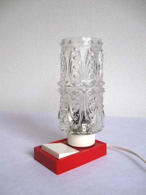 70er Tischlampe