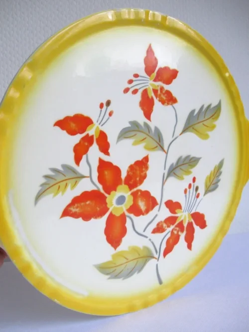 Tortenplatte Art Deco  Staffel