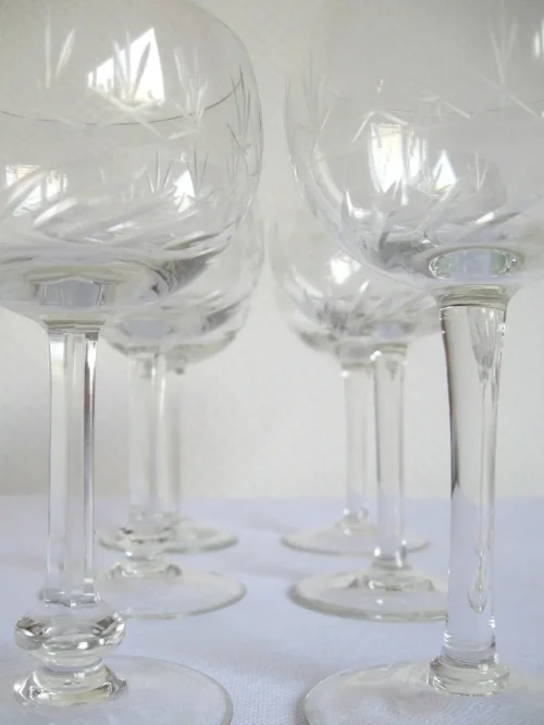 Set of 60 glasses