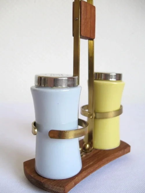 Bild 1 von 50er Salz und Pfeffer Menage