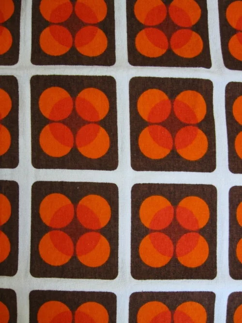 70er Frottéegardine