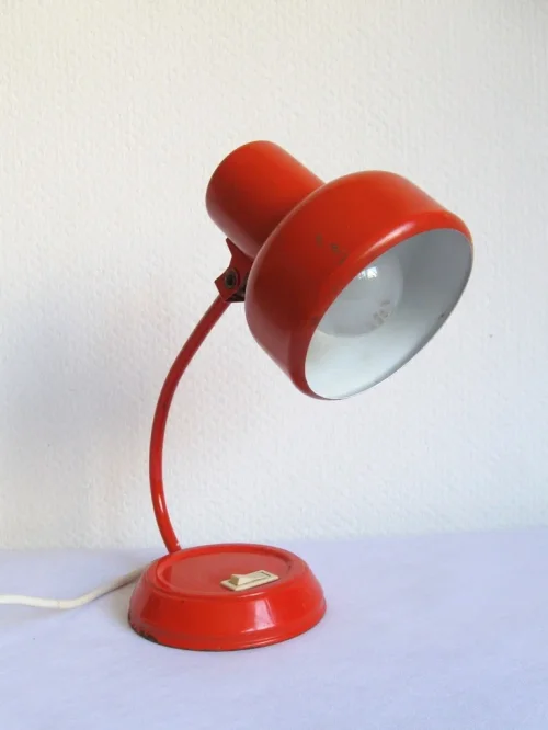 70er Schreibtischlampe