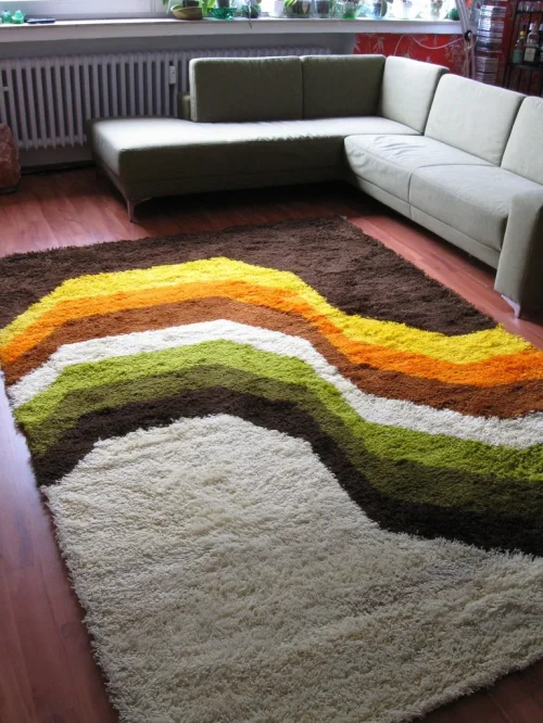 Bild 2 von 70er Hochfloor Teppich