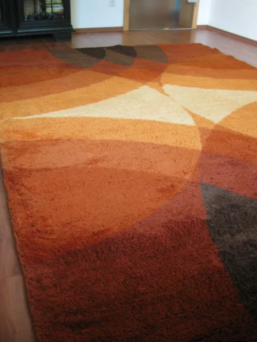 Bild 2 von 70er Vintage Wollteppich 200x300