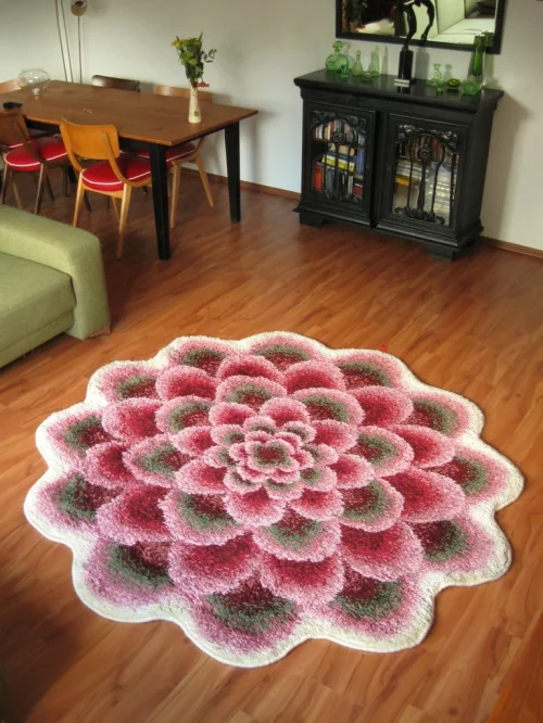 70er Wollteppich