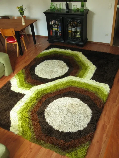 70er Hochfloor Teppich