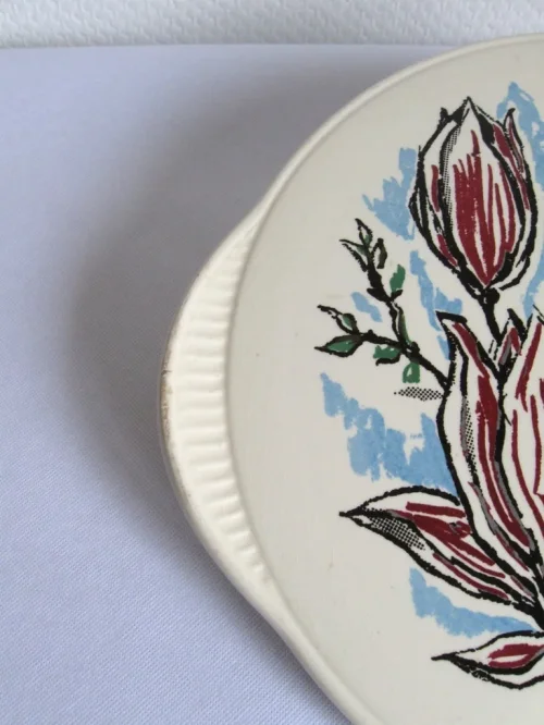 Bild 3 von 50 cake plate with magnolia blossoms