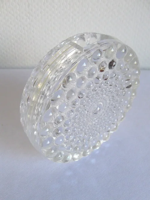 70er Vase Bubble-Optik