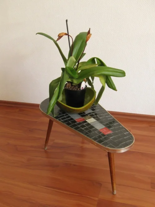 Bild 6 von 50er Nierentischchen Blumenbank