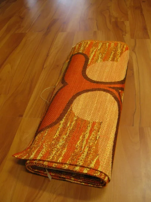 Bild 6 von 70er Stoff Orange
