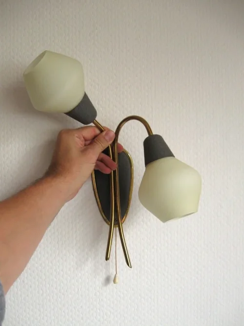 50er Lampen Paar