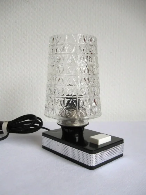 70er Nachttischlampe