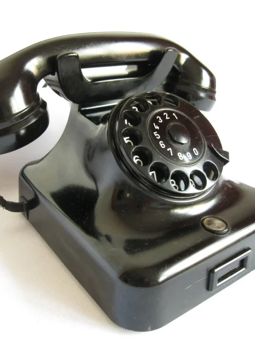 Bild 1 von 50er Bakelit Telefon W48 LOOK!