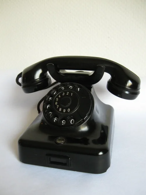 Bild 2 von 50er Bakelit Telefon W48 LOOK!