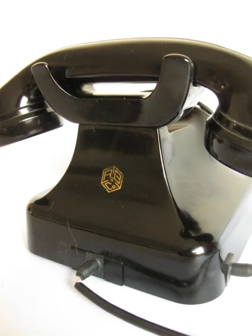 Bild 4 von 50er Bakelit Telefon W48 LOOK!