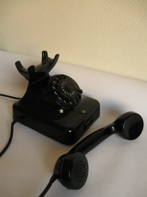 Bild 5 von 50er Bakelit Telefon W48 LOOK!