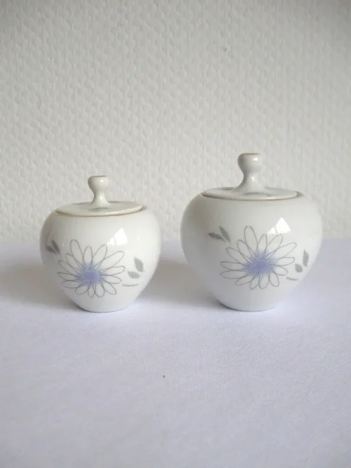boîtes en porcelaine des années 70 Thomas