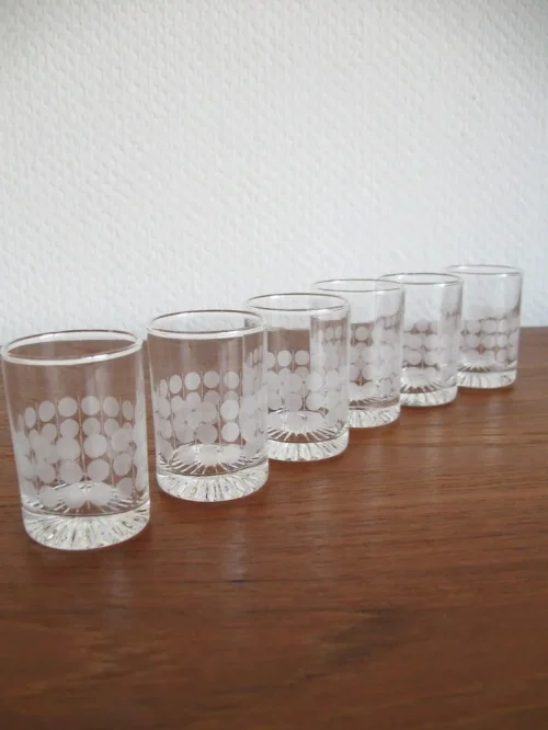Bild 1 von 70er Schnapsgläser Ingrid Glas