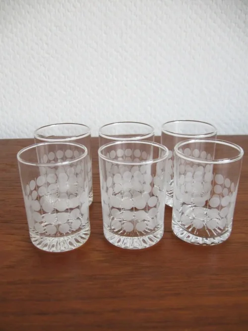 Bild 2 von 70er Schnapsgläser Ingrid Glas
