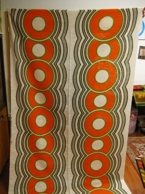 Bild 2 von 70er Gardinenstoff