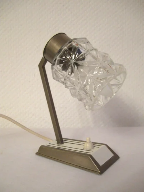 70er Nachttischlampe