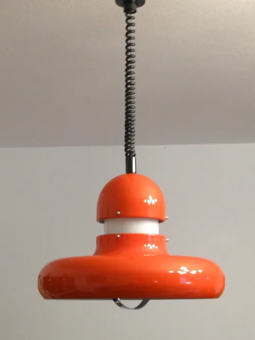 Bild 1 von 70er Ufo-Lampe Orange!
