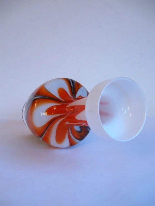 Bild 3 von 70er Vase Opaline Florence