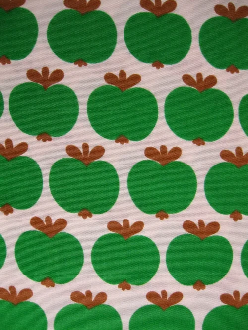 70er Apfel Stoff