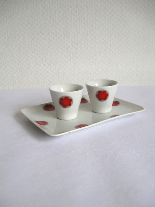 70er Frühstücksgarnitur