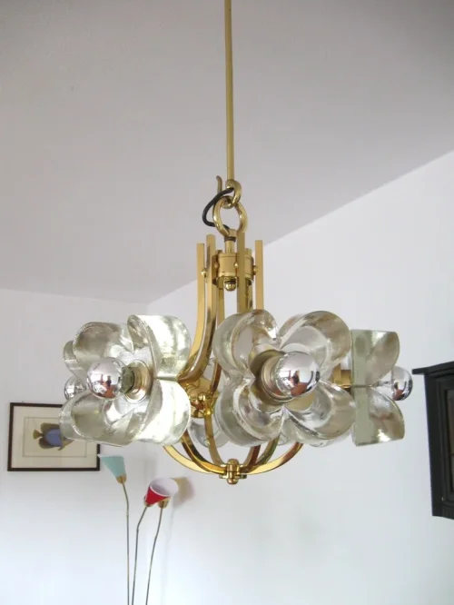 80er Deckenlampe SiSche