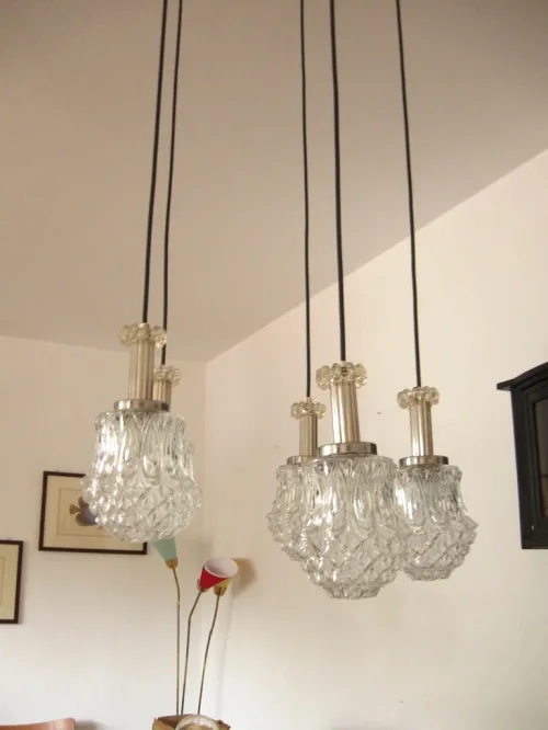 70er Kaskadenlampe