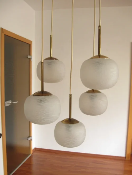 70er Kaskadenlampe