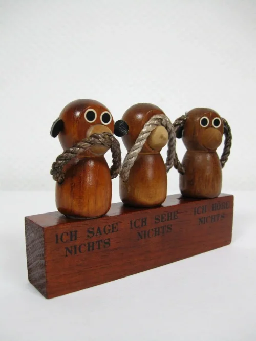 Drei Affen Bar-Set