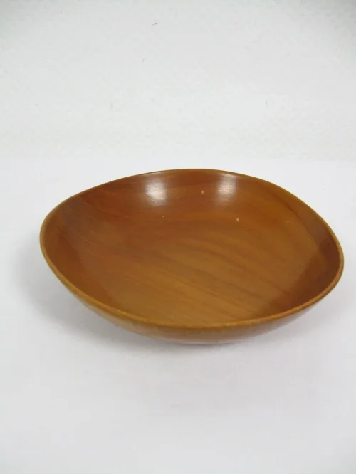 70s wooden bowl