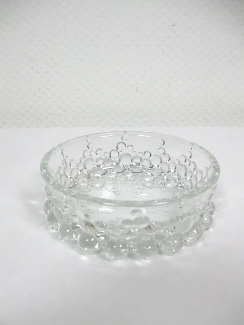 70s glass bowl bubble look